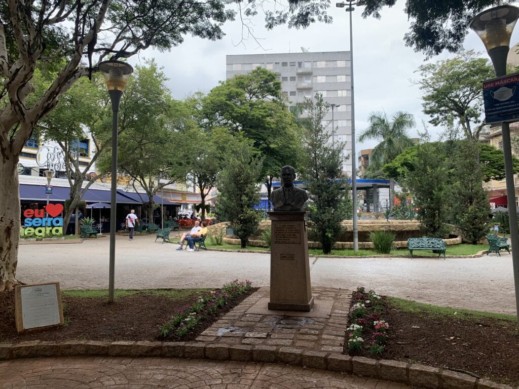 Main square, Serra Negra