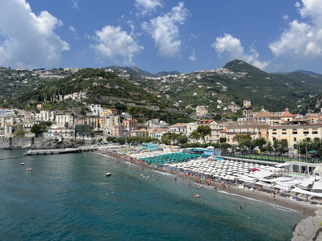 Beach at Minori, Amalfi Coast, Italy