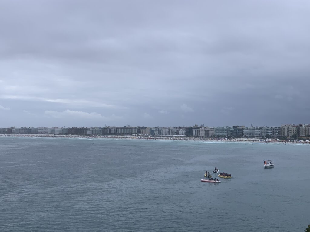 Praia do Forte, seen from Forte São Matheus, Cabo Frio