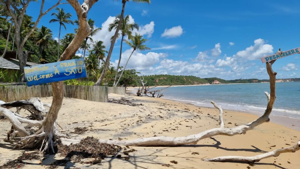 Praia do Satu, Caraíva