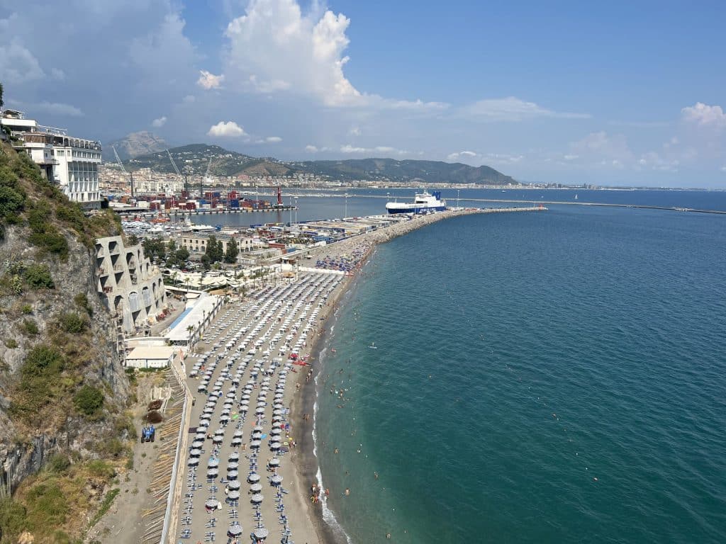 Beaches near the port, Vietri sul Mare