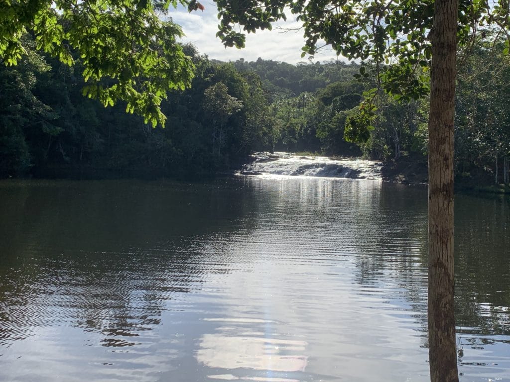 Second drop and pool at Cachoeira do Tijuipe, Itacaré