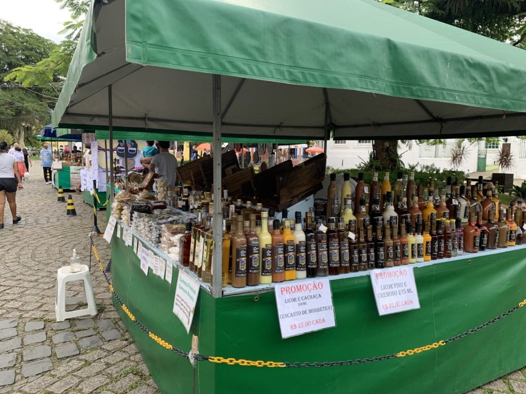 Products sold at the Feirinha de Morretes