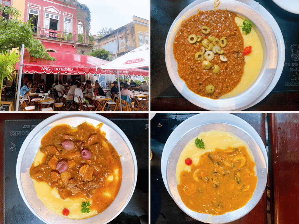 Angu do Gomes and its varieties