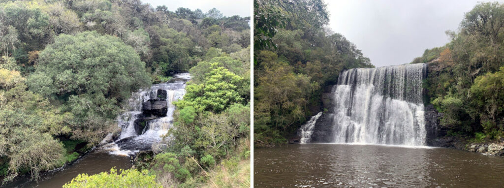Waterfalls at Estância Felicidade