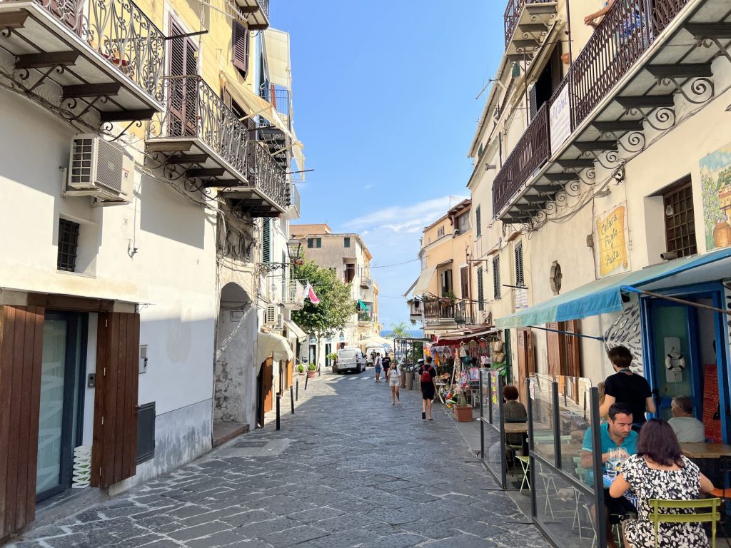 Cetara’s main street