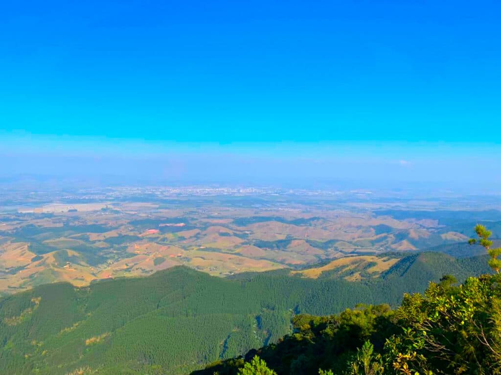 Pico Agudo — view over the valley