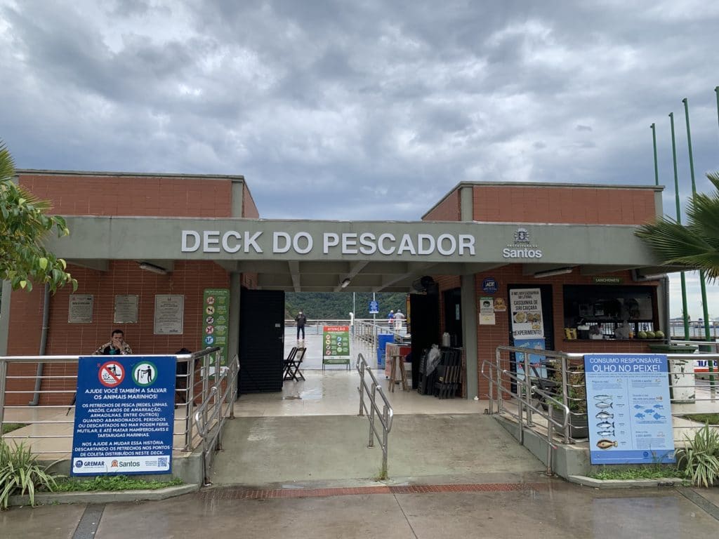 Deck do Pescador, Santos