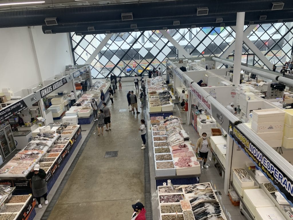 Inside the fish market