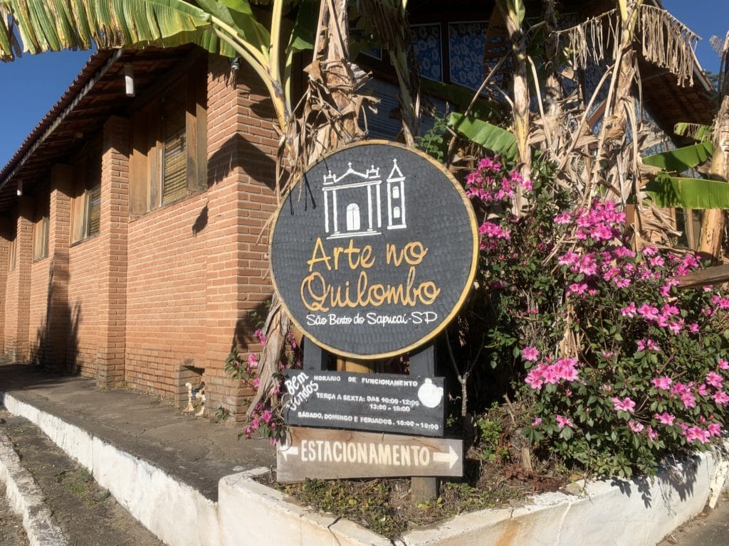 Entrance to Arte no Quilombo
