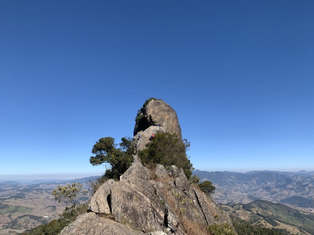 View of Baú from the Bauzinho trail
