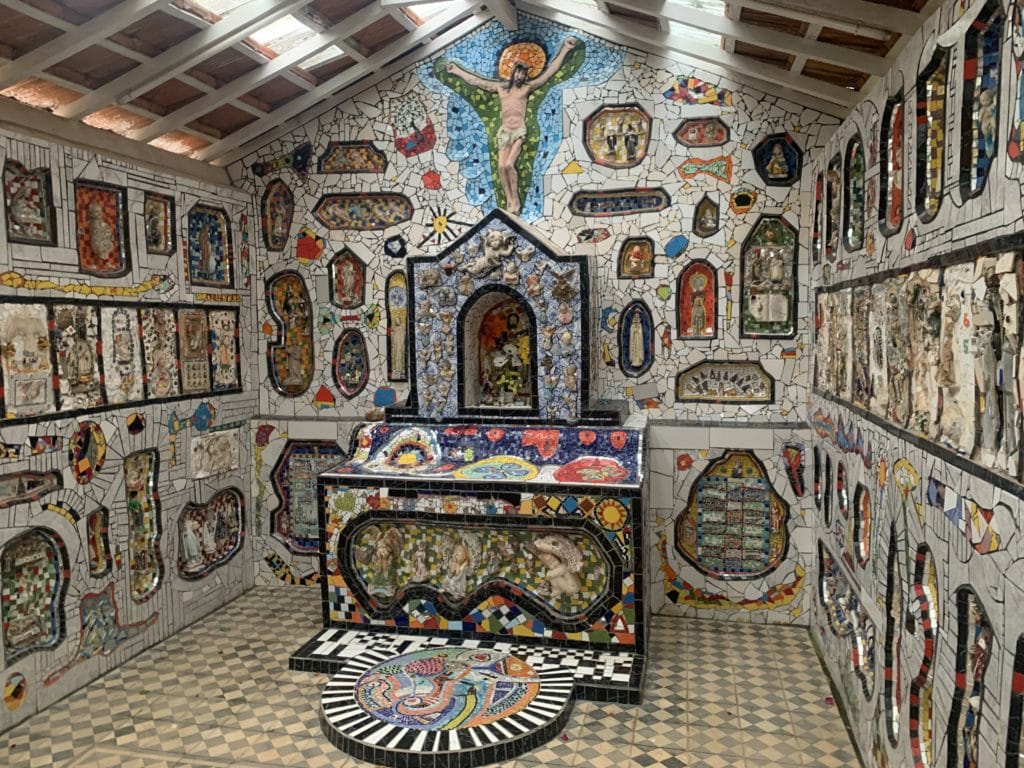 Interior decoration of Mosaic Chapel I