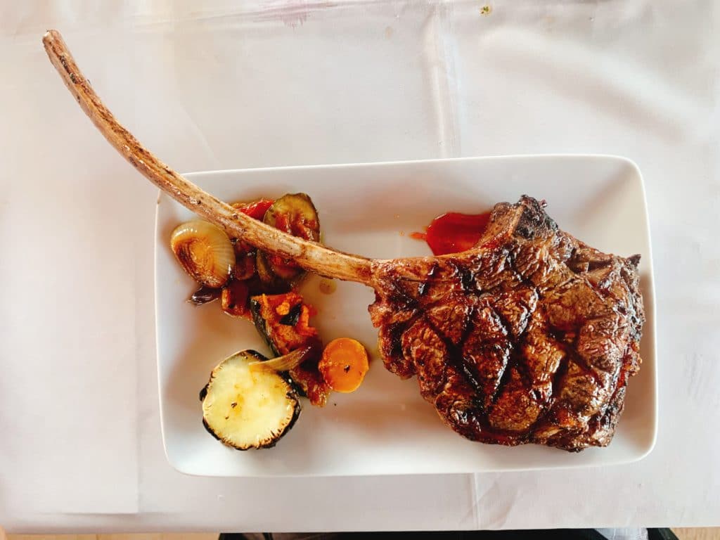 Our beautifully presented main course