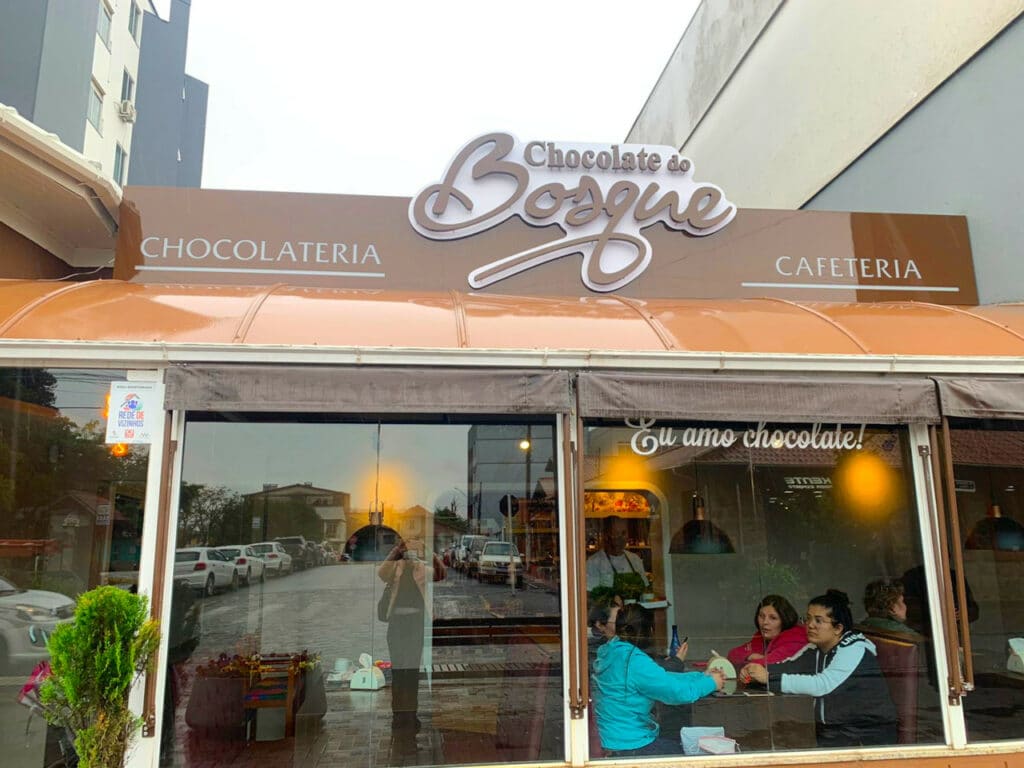 Chocolate do Bosque, artisan chocolate shop