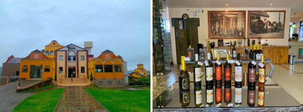 A winery with a beautiful entrance in São Joaquim