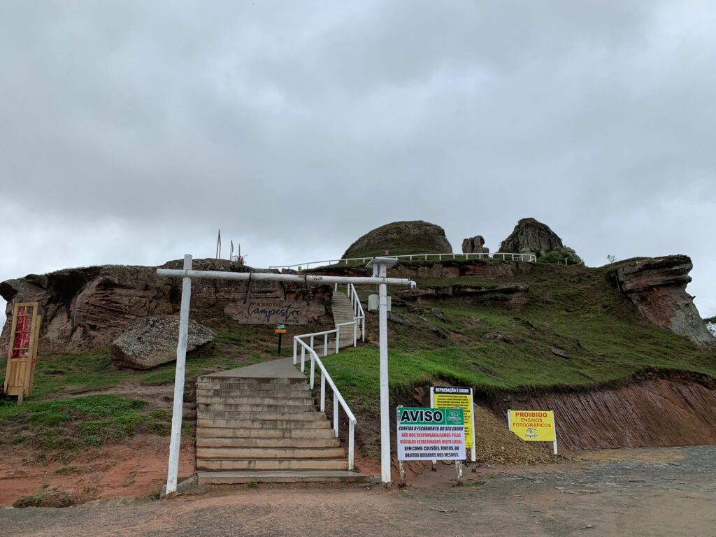 Staircase at Morro do Campestre