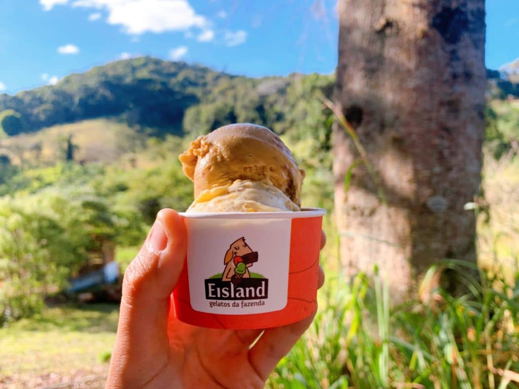 Ice cream from Eisland Gelateria