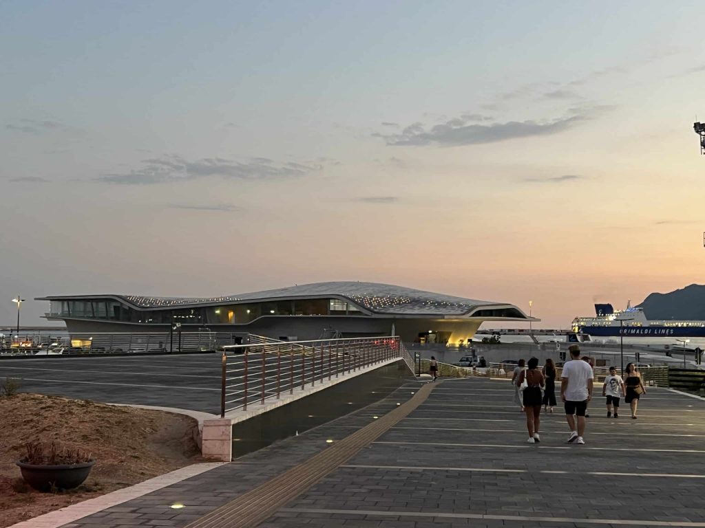 Stazione Marittima di Salerno, designed by Zaha Hadid, Italy