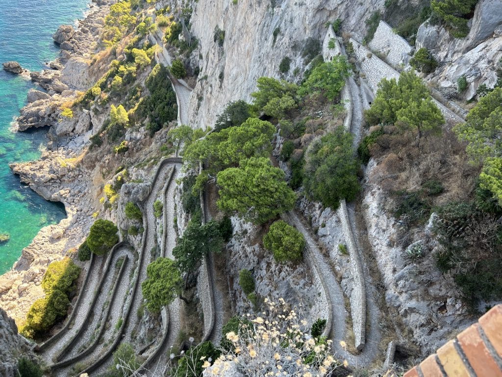 Via Krupp, Capri