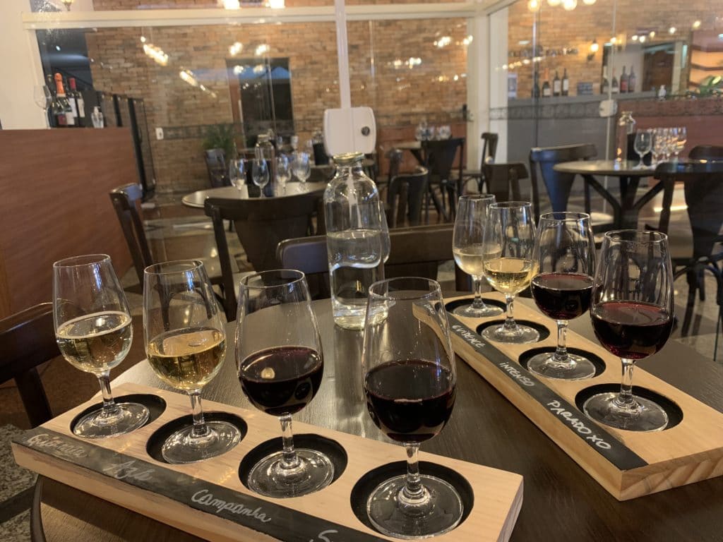 Salton wines, Bento Gonçalves, wine tasting