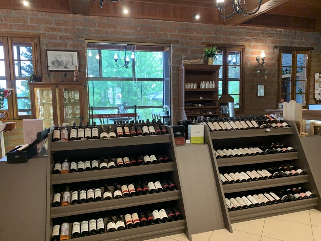 Wines at Vinícola Dom Cândido
