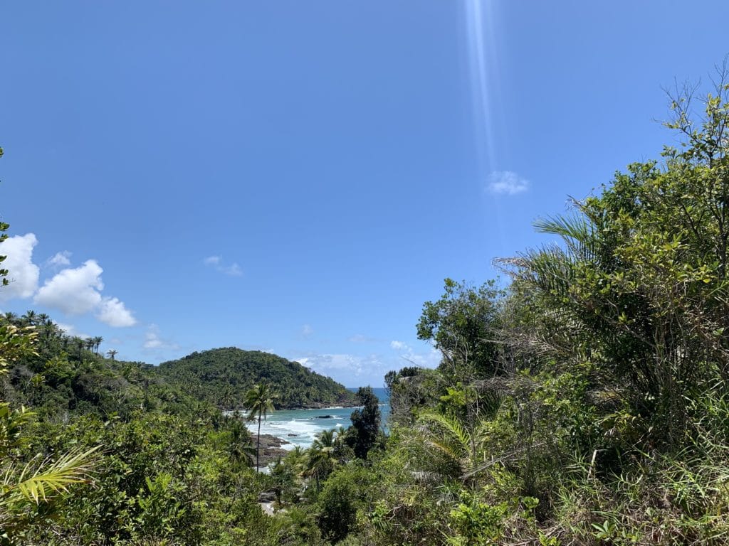View of Praia de Camboinha, Itacaré