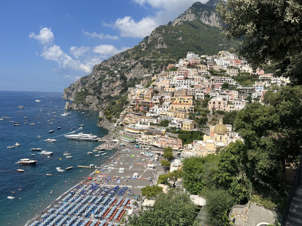 View of Positano, Amalfi Coast, Italy
